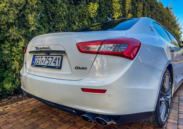 Maserati Ghibli cena 119999 przebieg: 63000, rok produkcji 2014 z Żagań małe 781